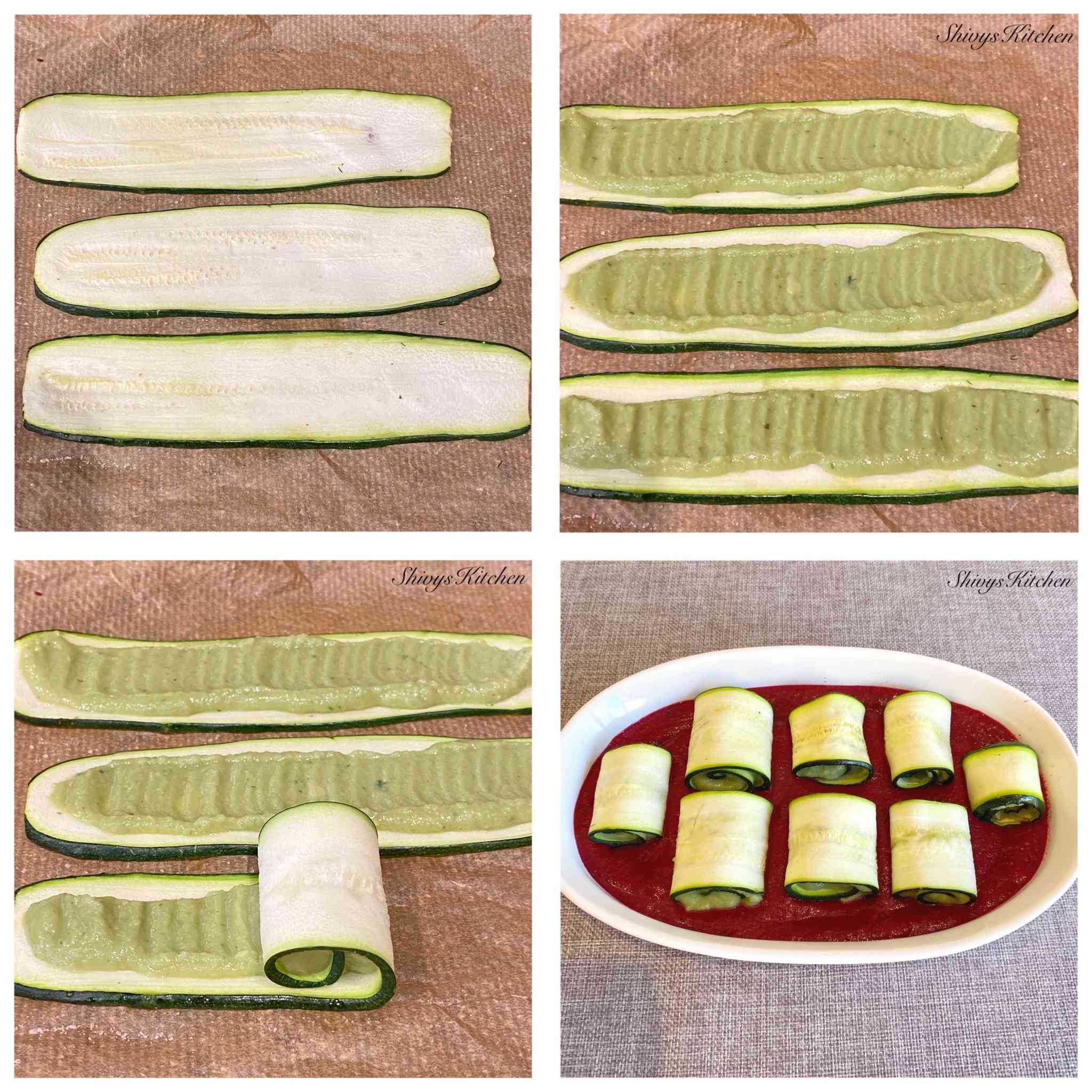Zucchini Involtini Courgette