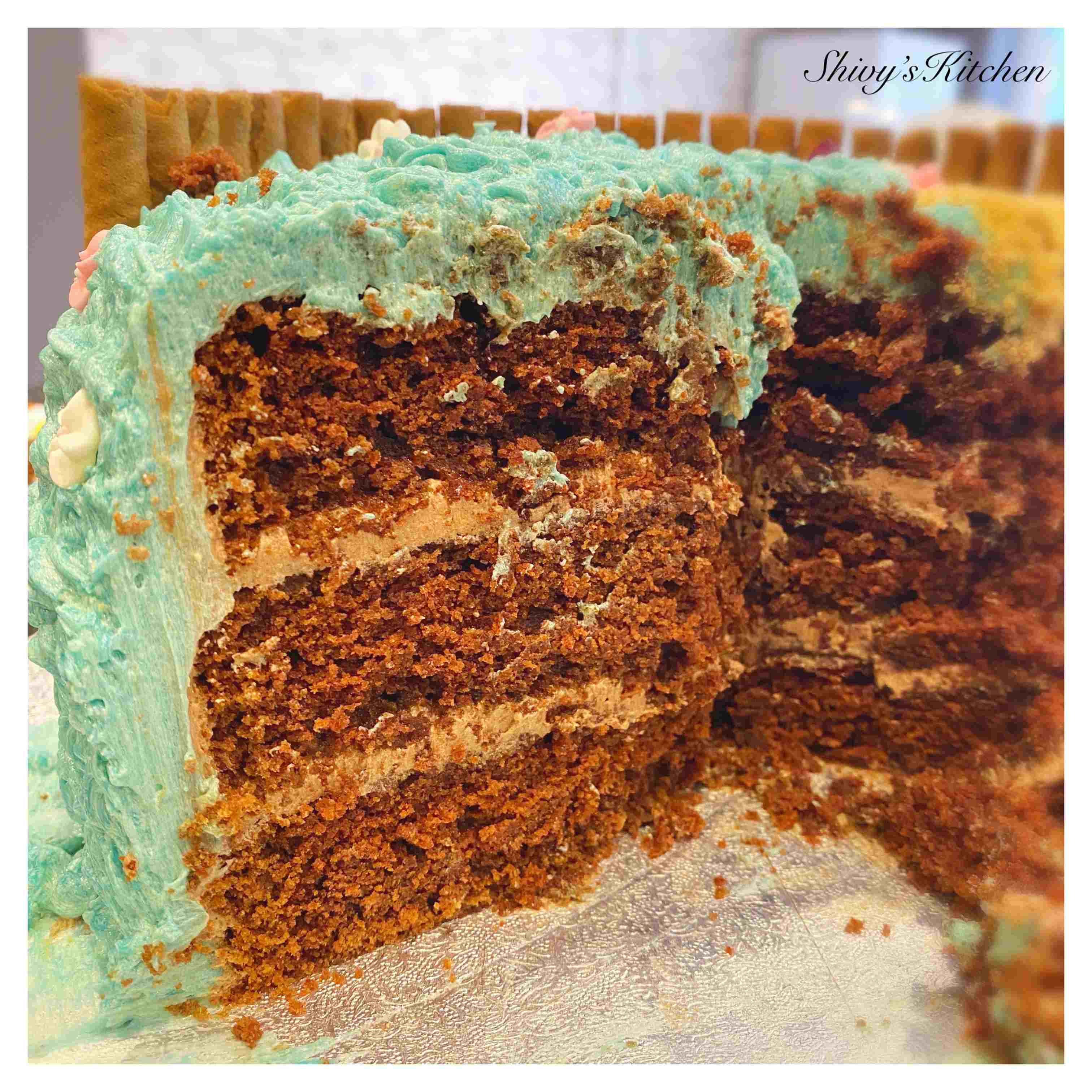 Chocolate Orange Cake, Moana Theme Cake, Vegan Cake
