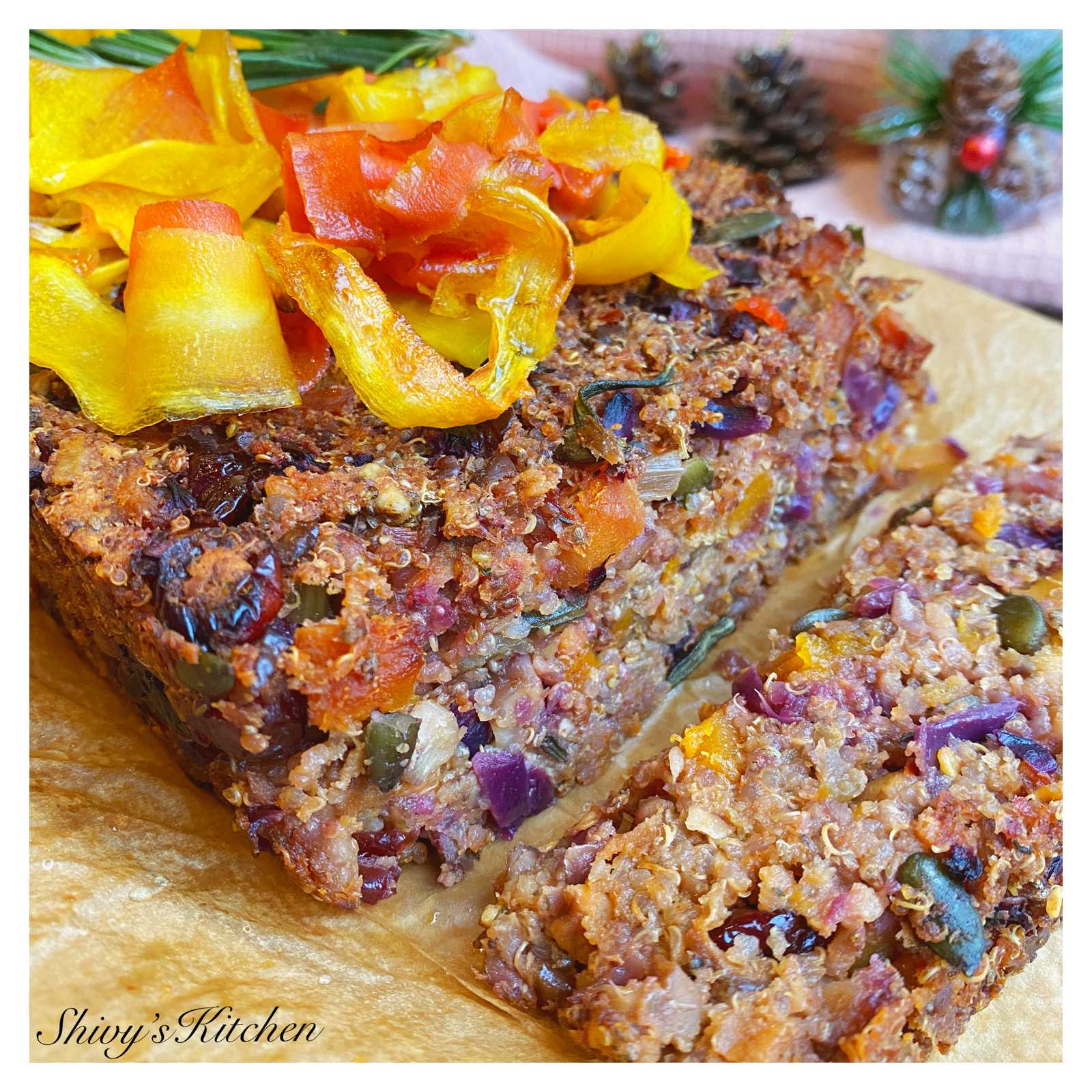 Candied Carrot Nut Roast